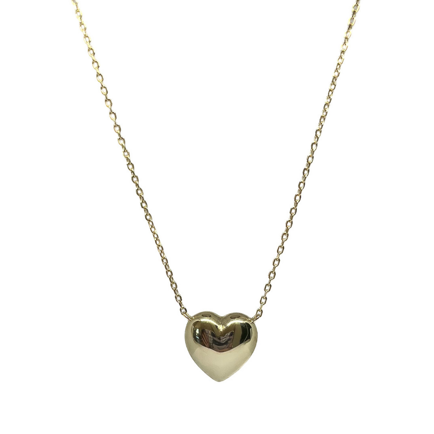 Puffy Heart Necklace
