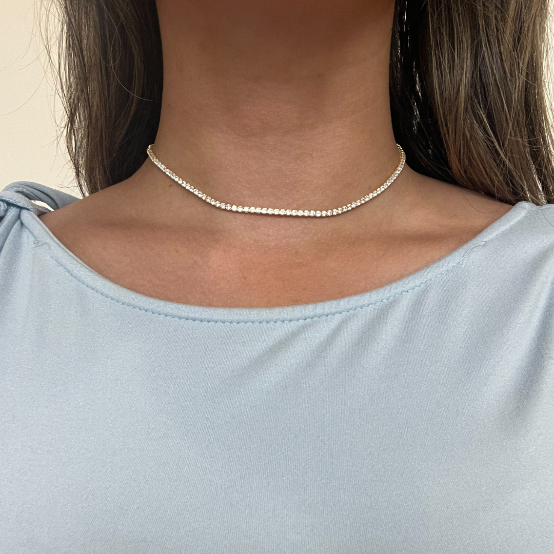 Classic Tennis Necklace