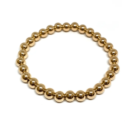 6mm Beaded Bracelet