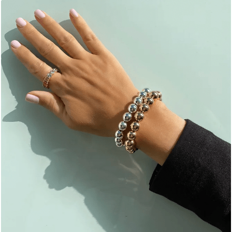 10mm Beaded Bracelet
