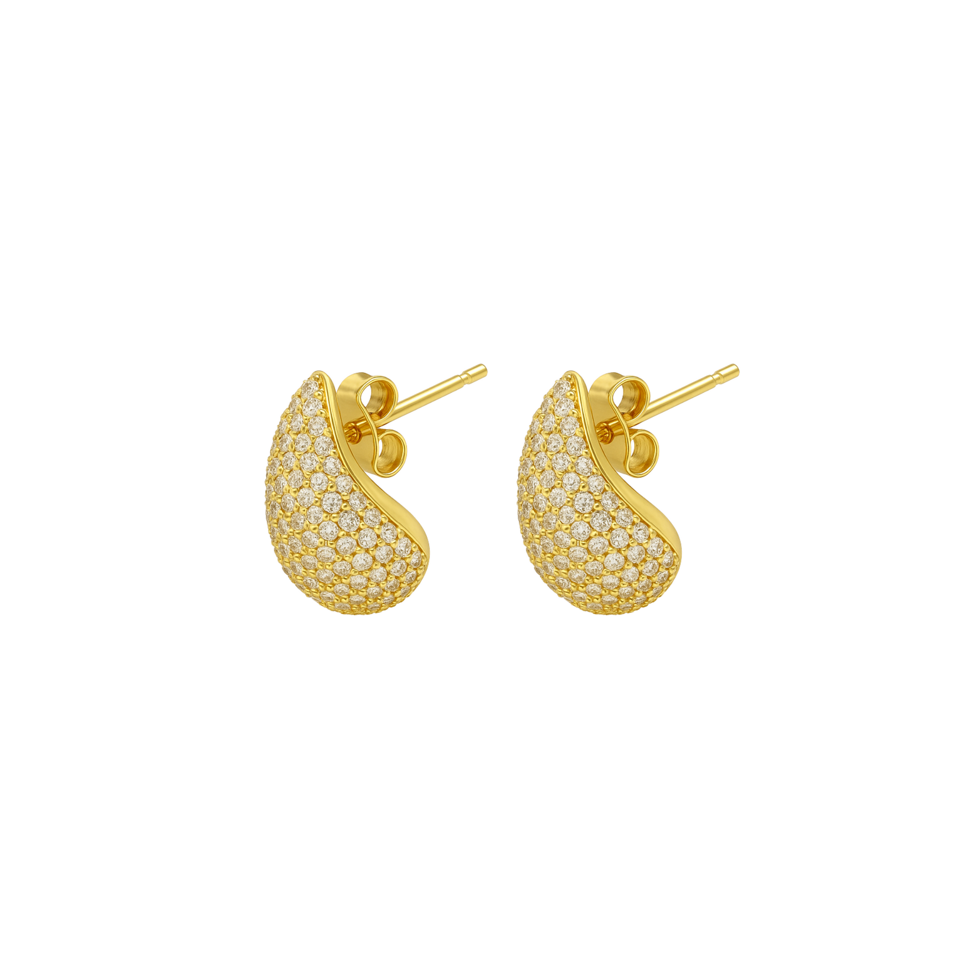 Mini Pavé Teardrop
