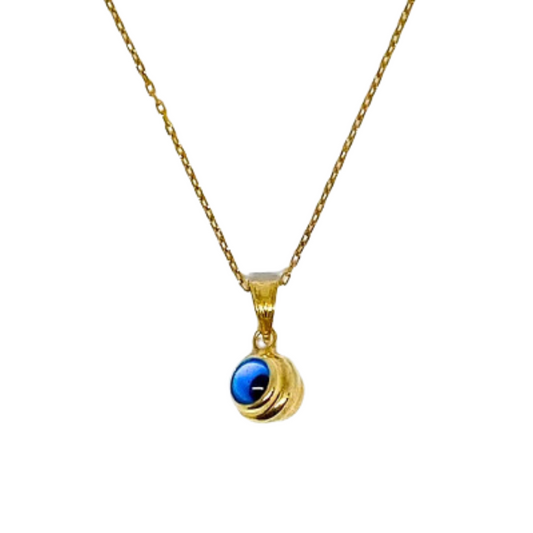 Double Sided Evil Eye Necklace