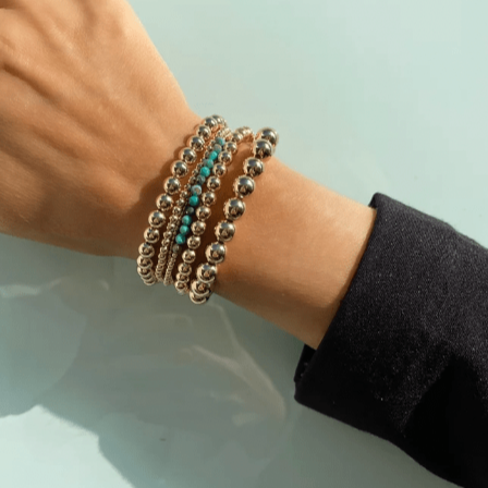 3mm Beaded Bracelet