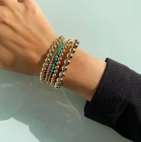 6mm Beaded Bracelet