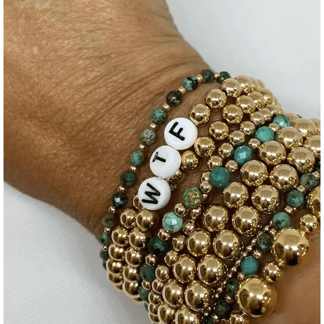 Custom Letter Bracelet