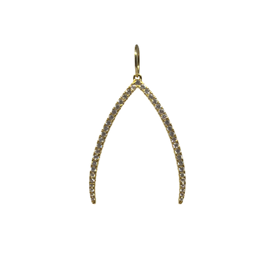 Wishbone Charm